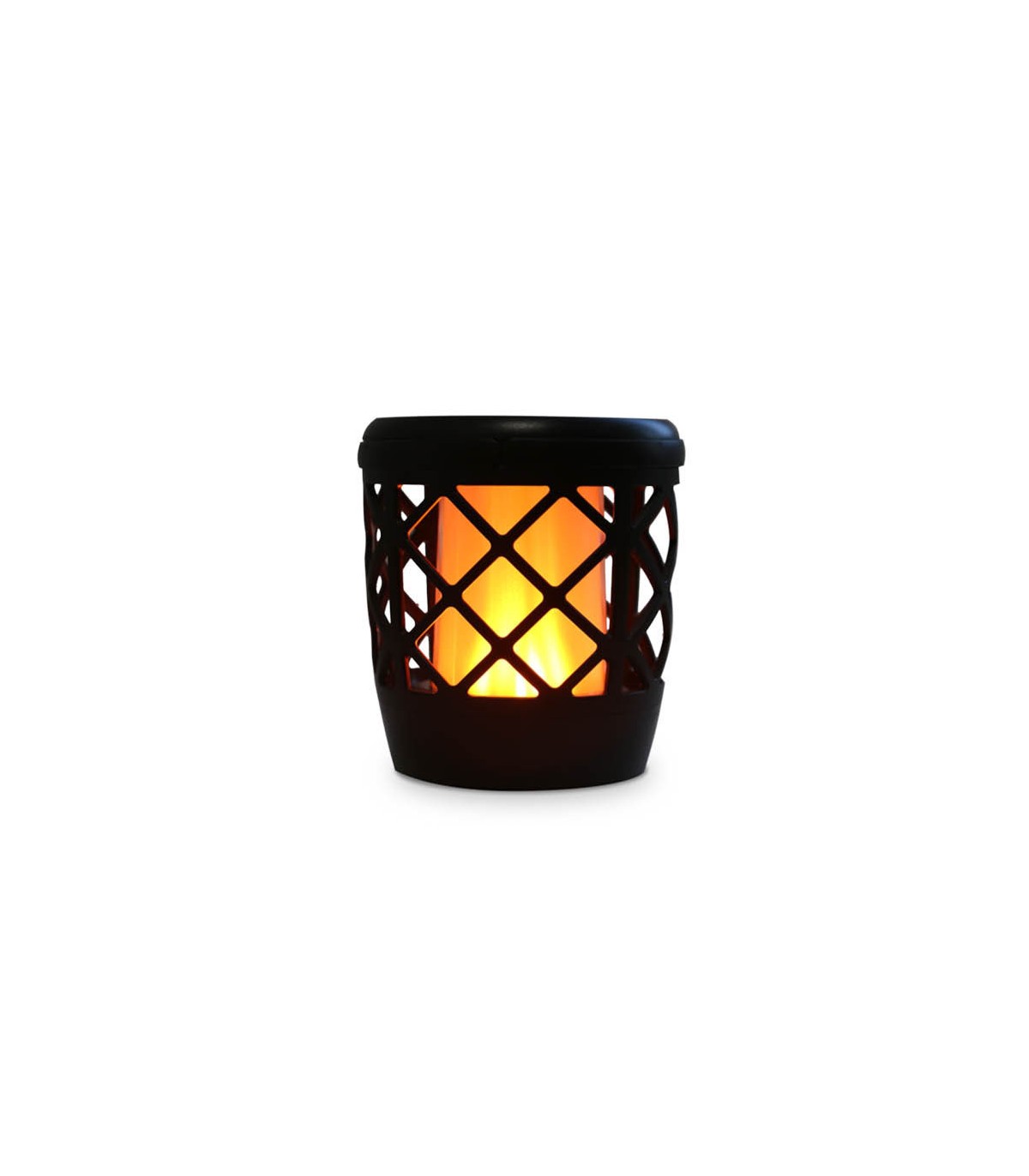 Estaca Solar Efecto Fuego 3W IP65 Recargable USB