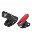 Luces de Bicicleta LED Delantera y Trasera 5W Recargable USB