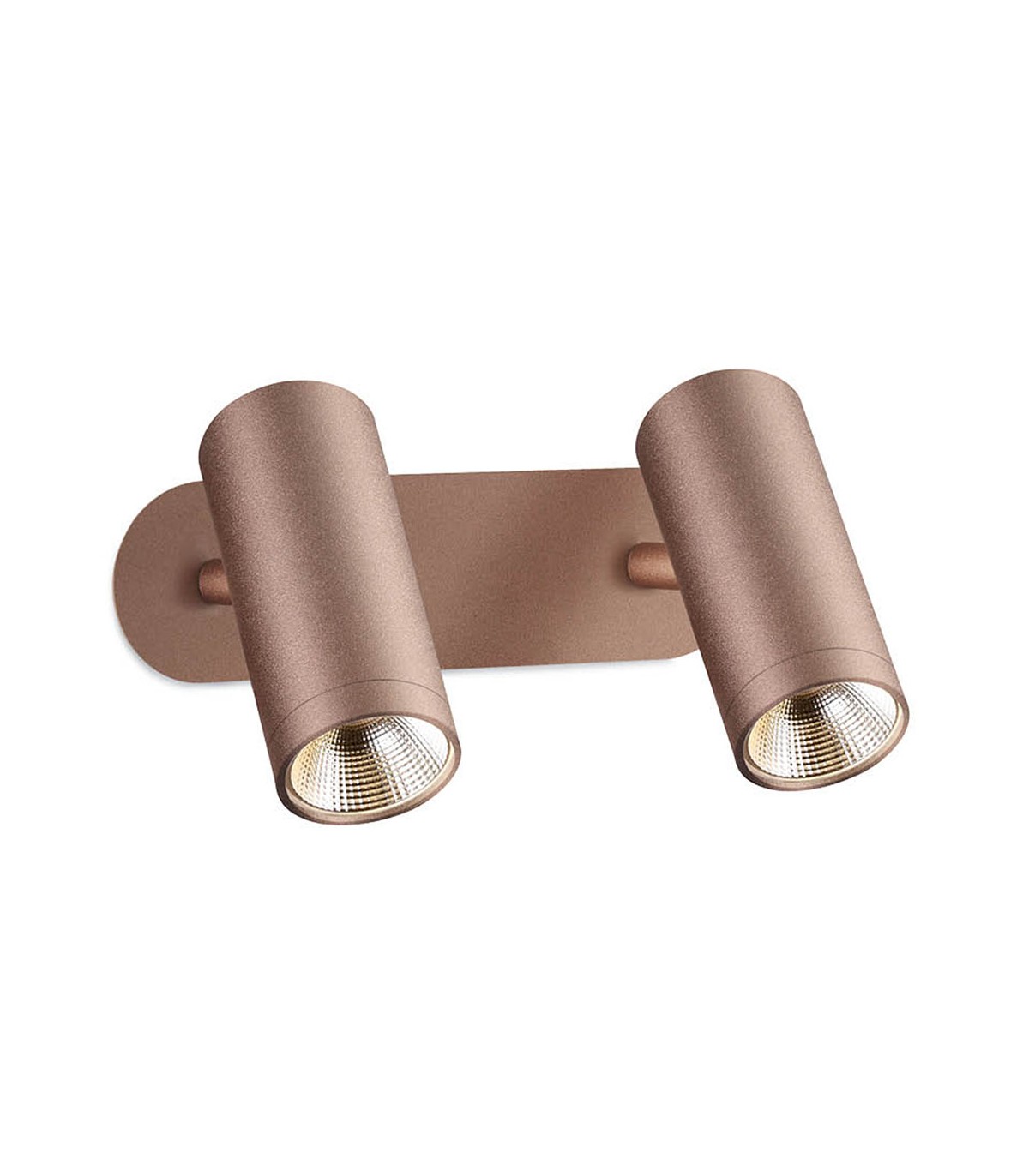 Foco Led Lineal 2xGU10 Cobre