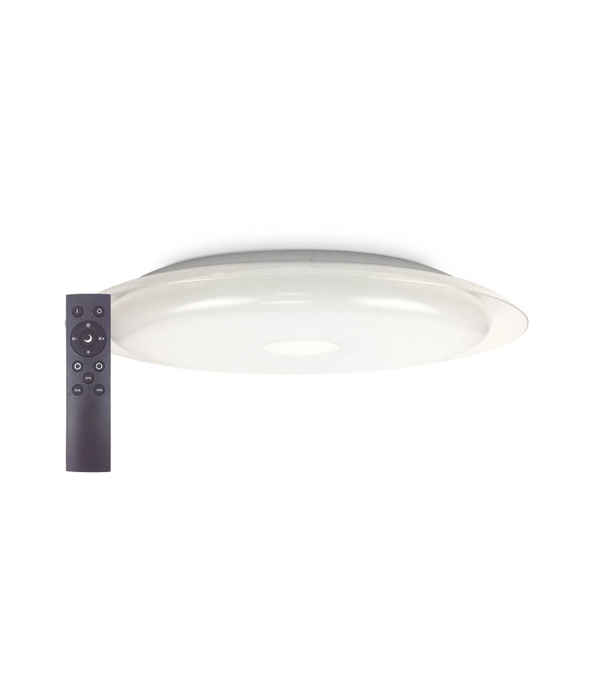 Plafón Led Superficie Venus 24W 1800Lm CCT con Mando