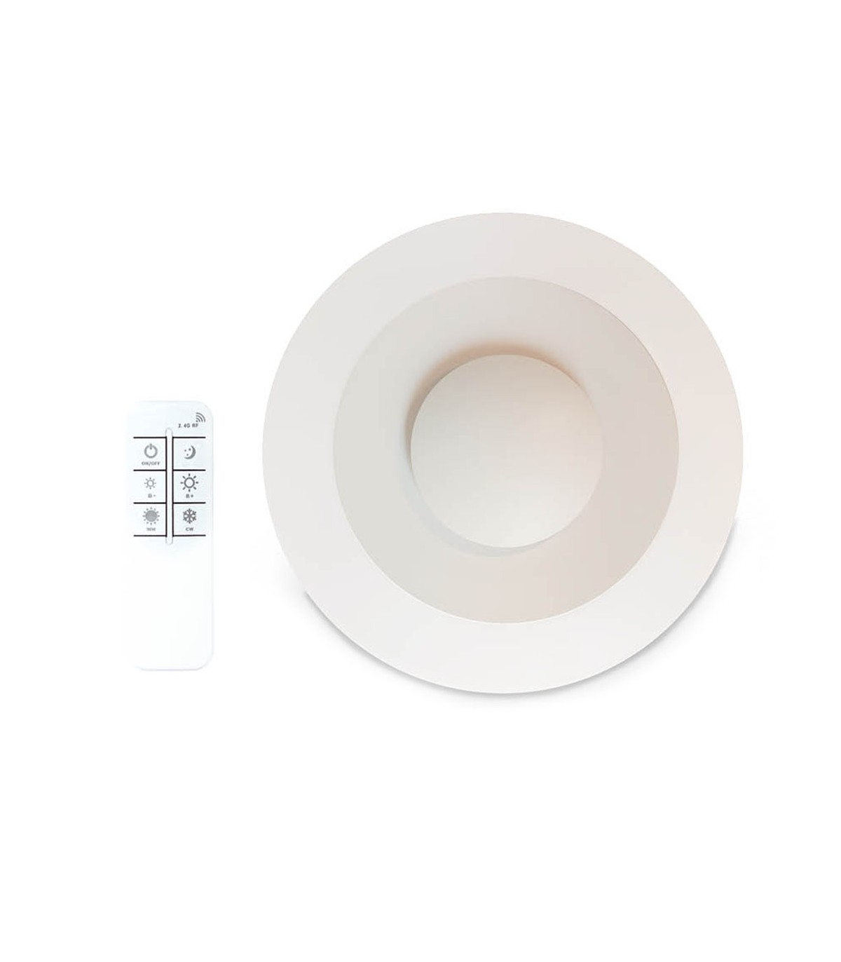 Plafón Led Superficie Milano 30-60W 2100-4200Lm CCT Regulable con Mando