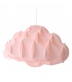 Lámpara Colgante Infantil Nube 1xE27 Rosa