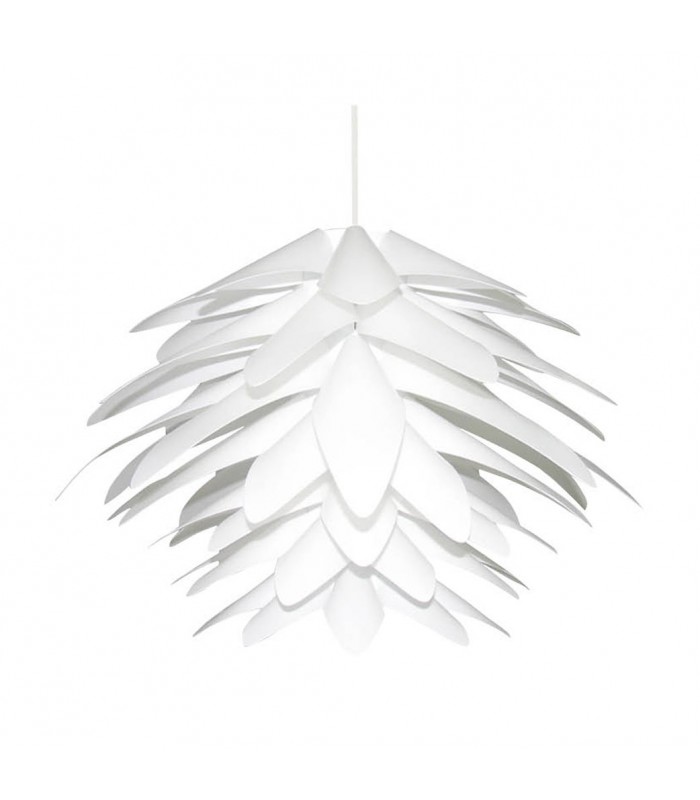 Lámpara Colgante Jade 1xE27 Blanco