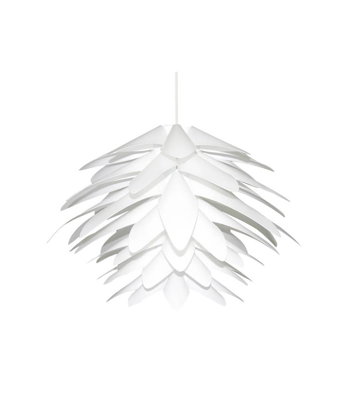 Lámpara Colgante Jade 1xE27 Blanco