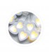 Guirnalda Led Corazones de Madera 195cm 2xAA 3000K