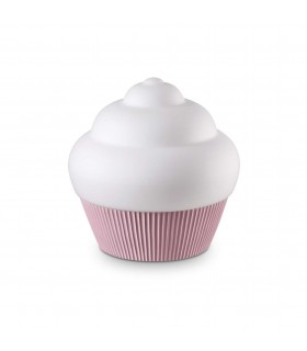 Lámpara de Mesa Infantil Cupcake 15W 1xGX53 Rosa