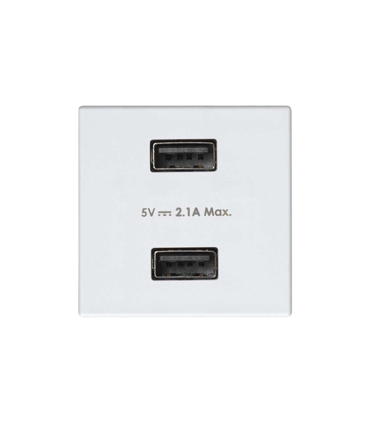 Cargador 2xUSB 230V 1 Elemento Simon 27