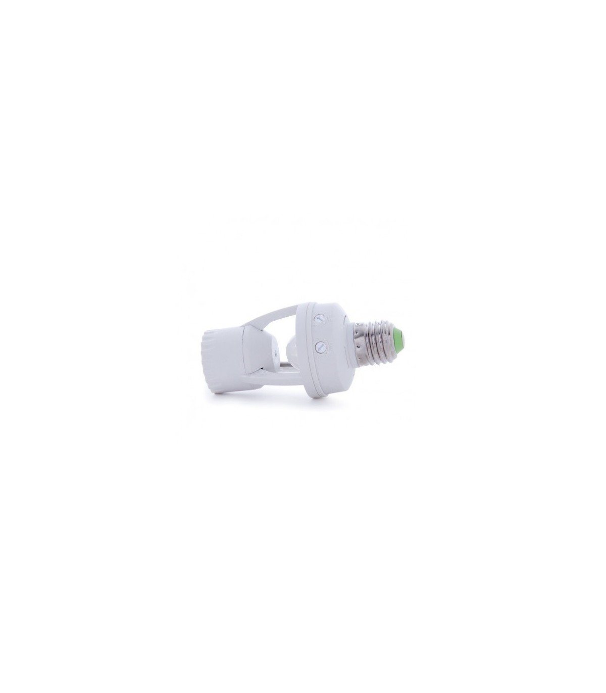 Portalámparas E27 con sensor 360º IP20
