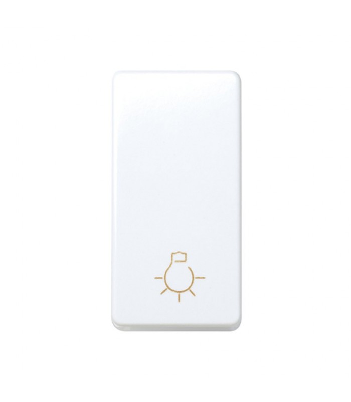Pulsador Luz Estrecho 10AX 250V Blanco Simon 27