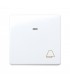 Pulsador Campana Con Luminoso 10AX 250V Blanco Simon 27