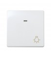 Pulsador Luz Con Luminoso 10AX 250V Blanco Simon 27