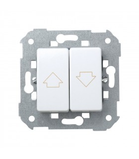 Grupo 2 Pulsadores para Persianas 10A 250V Blanco Simon 27
