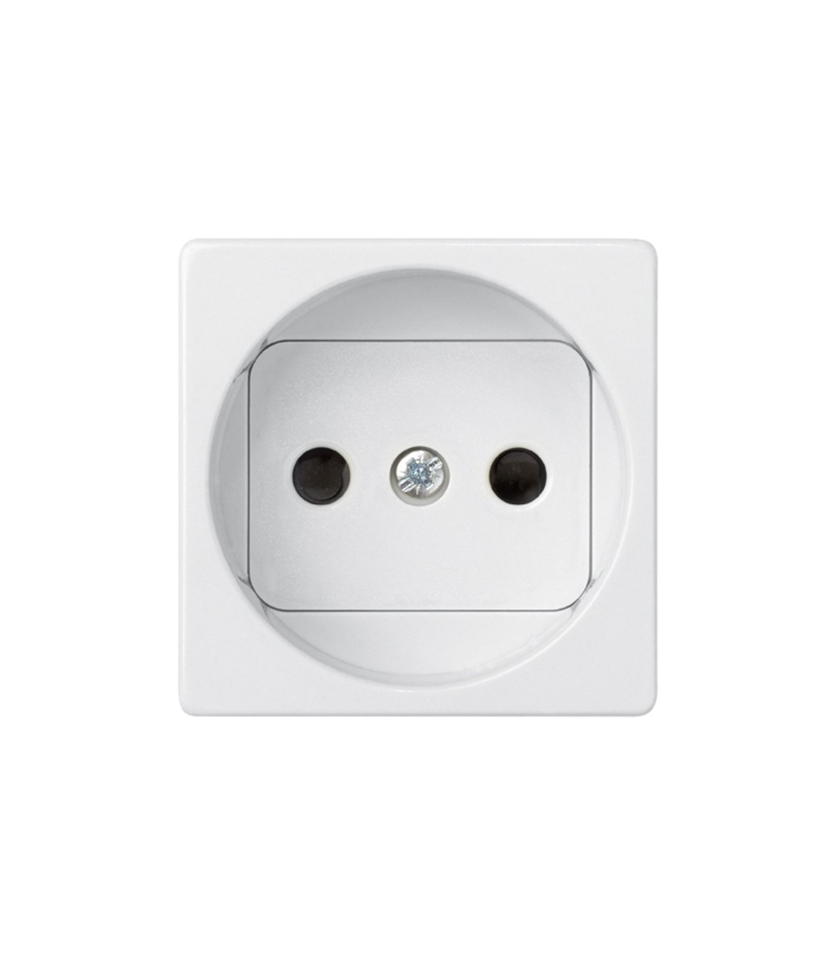 Base Enchufe Bipolar 16A 250V Dispositivo Seguridad Blanco Simon 27