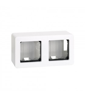 Caja Superficie 2 Elementos Blanco Simon 27