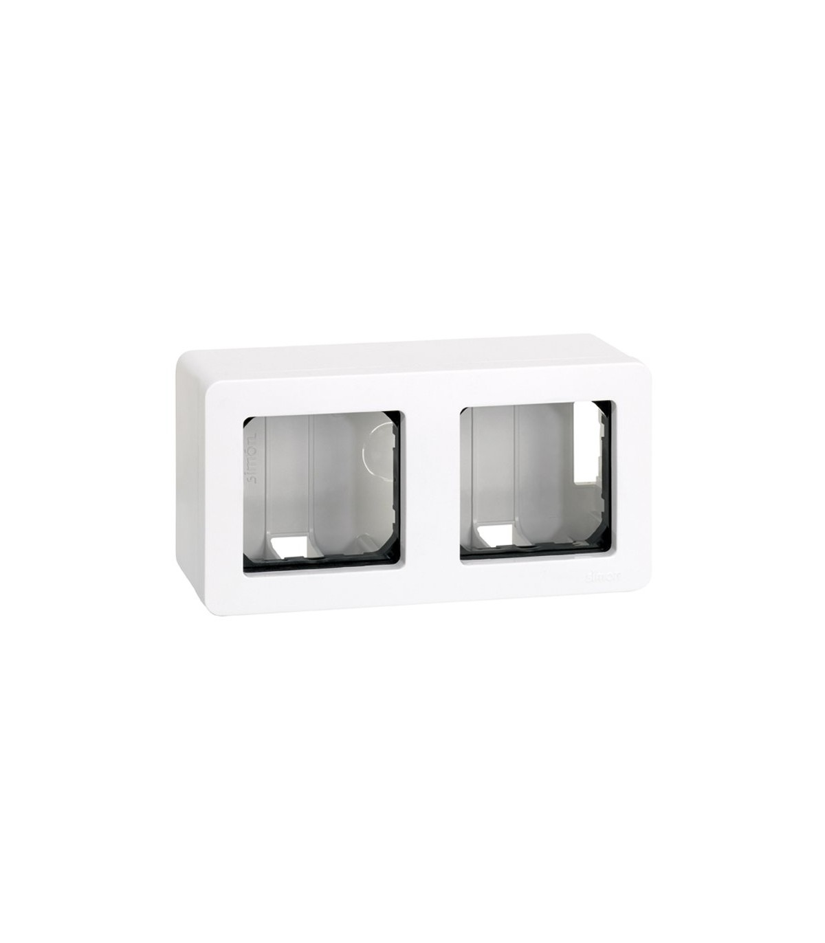 Caja Superficie 2 Elementos Blanco Simon 27