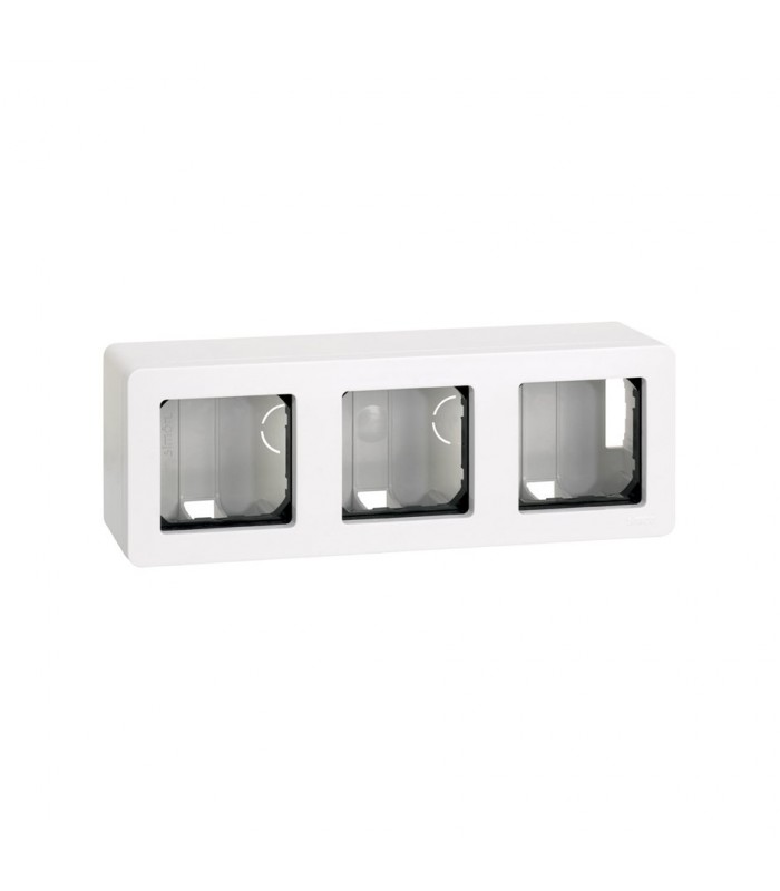 Caja Superficie 3 Elementos Blanco Simon 27