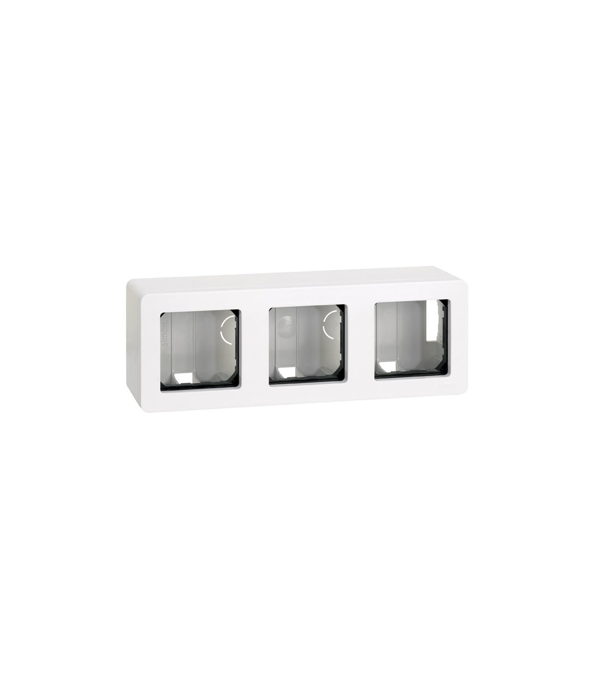 Caja Superficie 3 Elementos Blanco Simon 27
