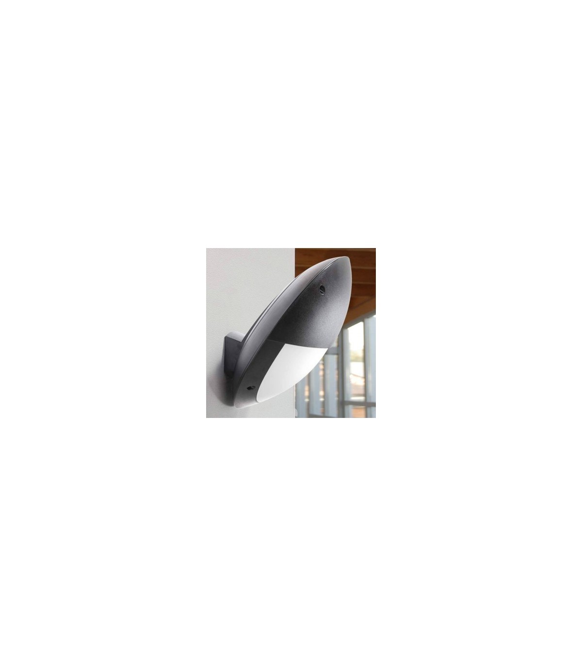 Aplique exterior Fumagalli Remi / Maddi E27 IP66 Negro