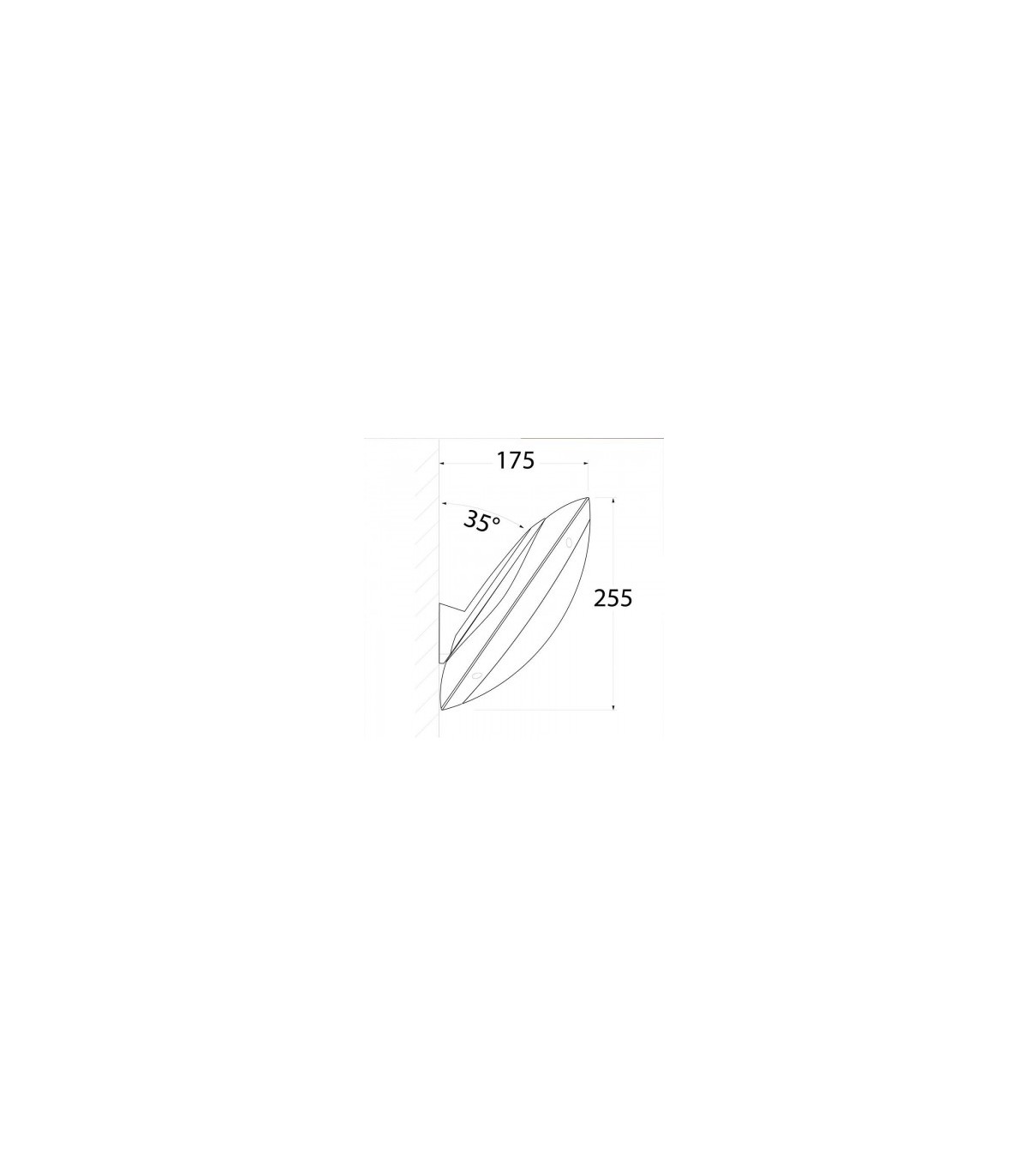 Aplique exterior Fumagalli Remi / Maddi E27 IP66 Negro