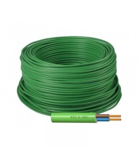 Manguera RZ1-K 1KV CPR 2x1.5mm² Verde Libre halógenos (metro)