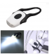 Linterna bicicleta 2 LED delantera blanca.