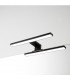 Aplique Baño 5W 350Lm 30cm IP44 4000K Negro