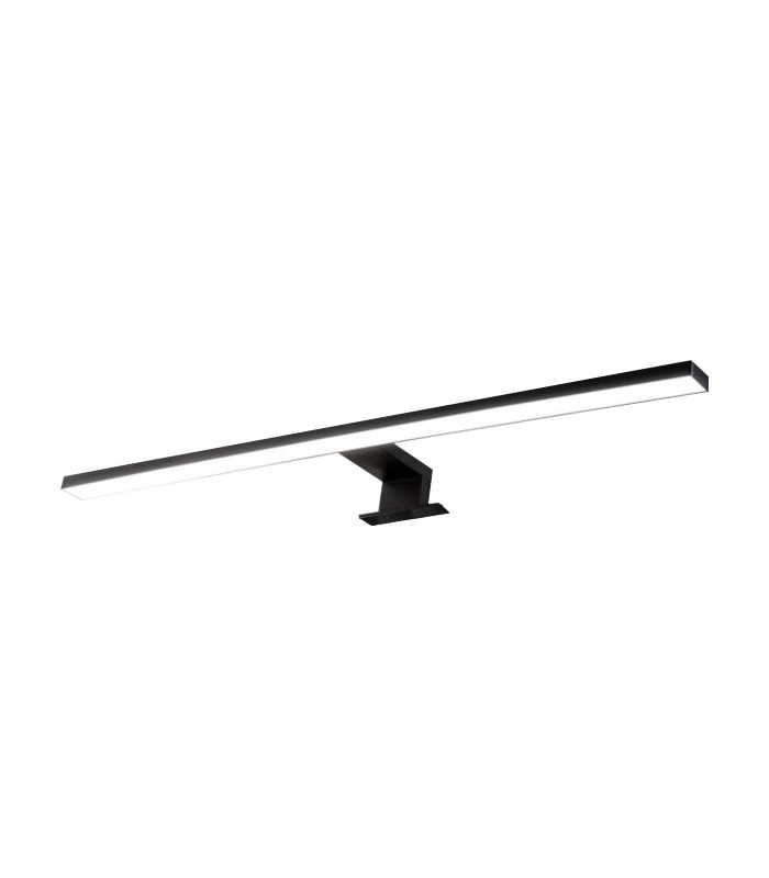 Aplique Baño 8W 650Lm 60cm IP44 4000K Negro