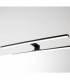Aplique Baño 8W 650Lm 60cm IP44 4000K Negro