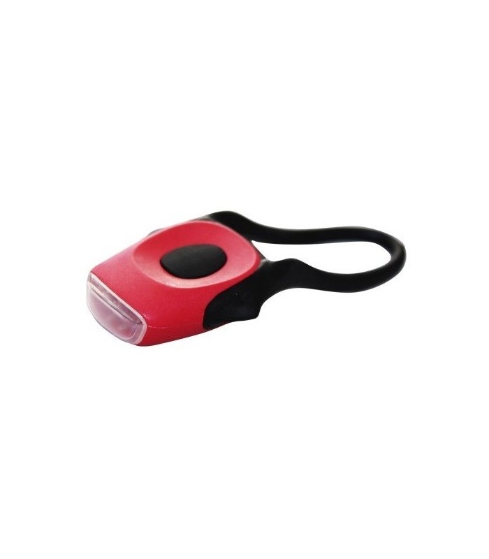 Linterna bicicleta 2 LED trasera roja.
