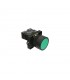 Pulsador Retorno Verde 22mm Plástico 1NO