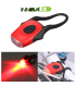 Linterna bicicleta 2 LED trasera roja.