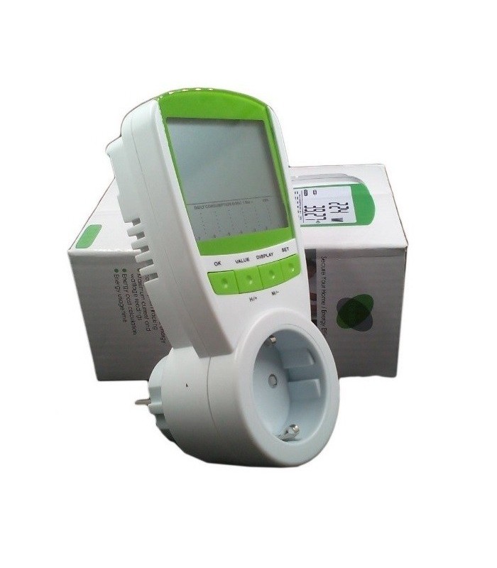 Medidor Digital de enchufe. 230V 16A.
