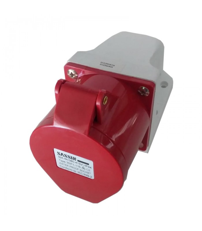 Base Mural 3SP1 3P+N+T IP44 16A / 32A 220-380V / 240-415V