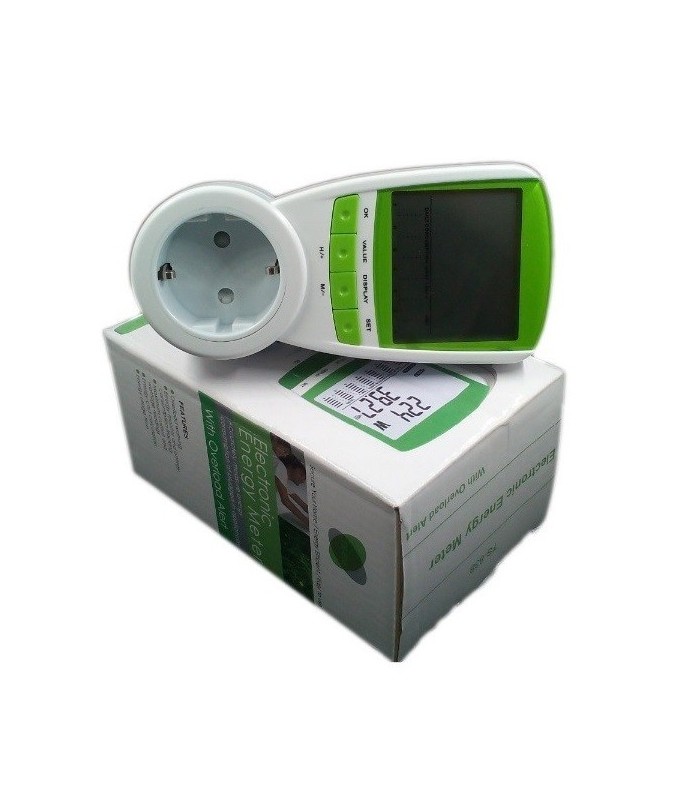 Medidor Digital de enchufe. 230V 16A.