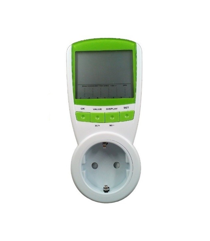 Medidor Digital de enchufe. 230V 16A.