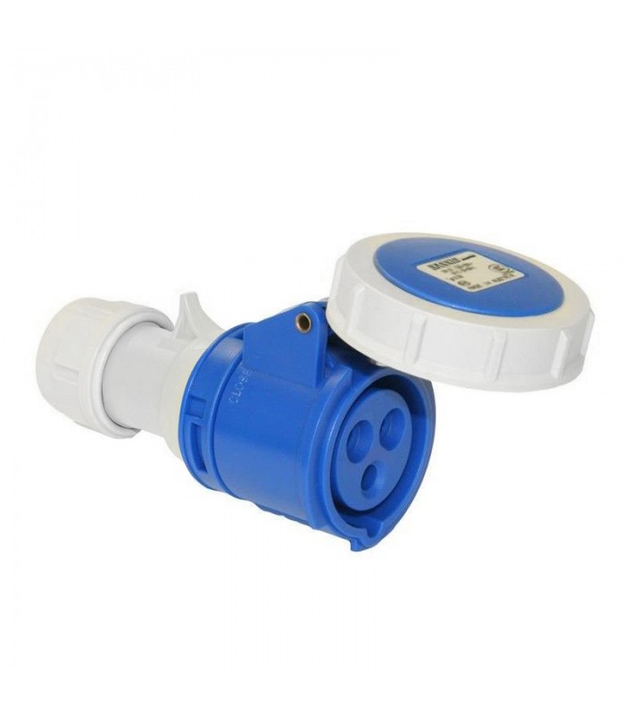 Base Aérea Hembra 3SP2 2P+T IP67 16A 220-240V