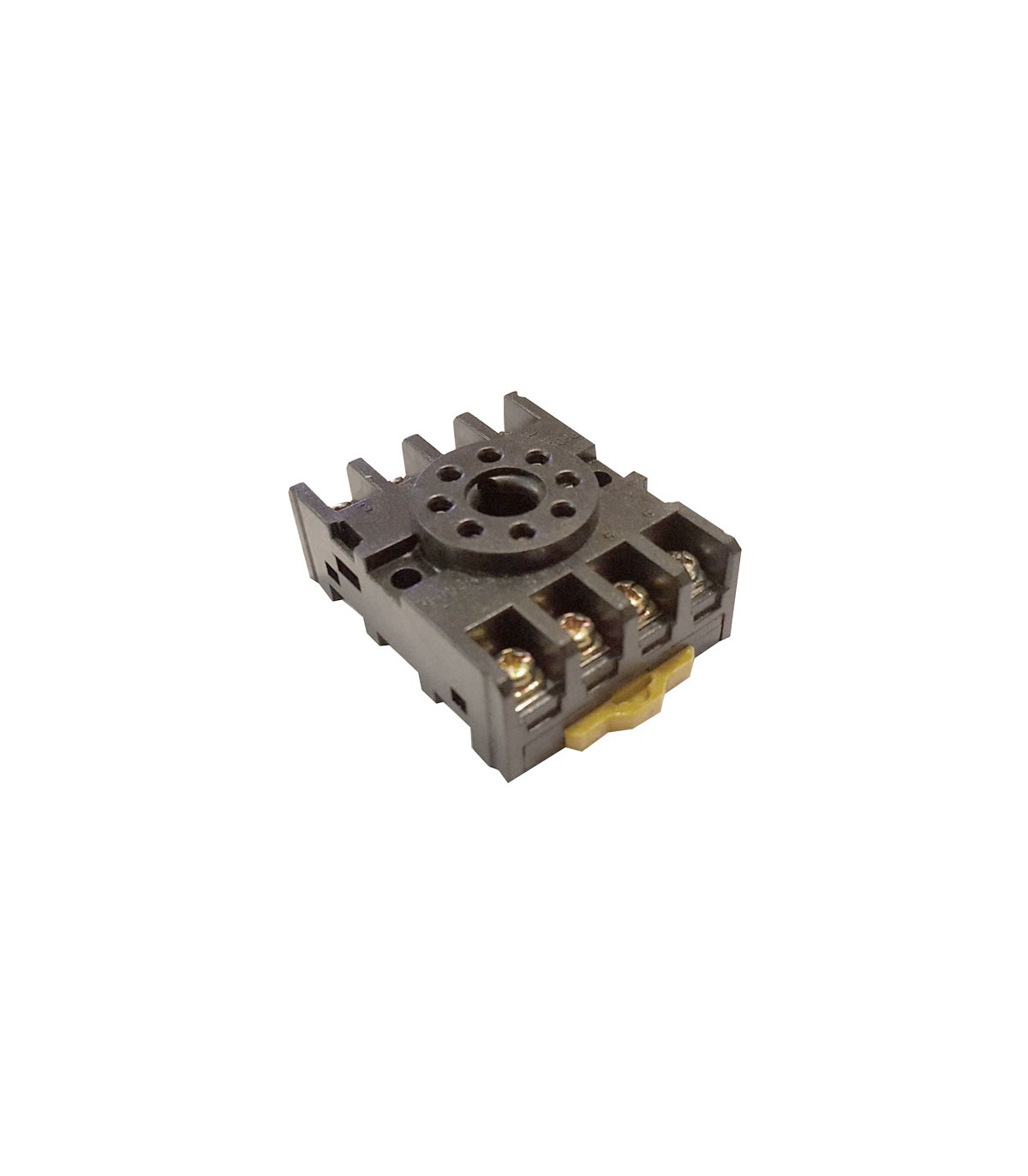 Base para Relé Industrial Octal DIN 35mm