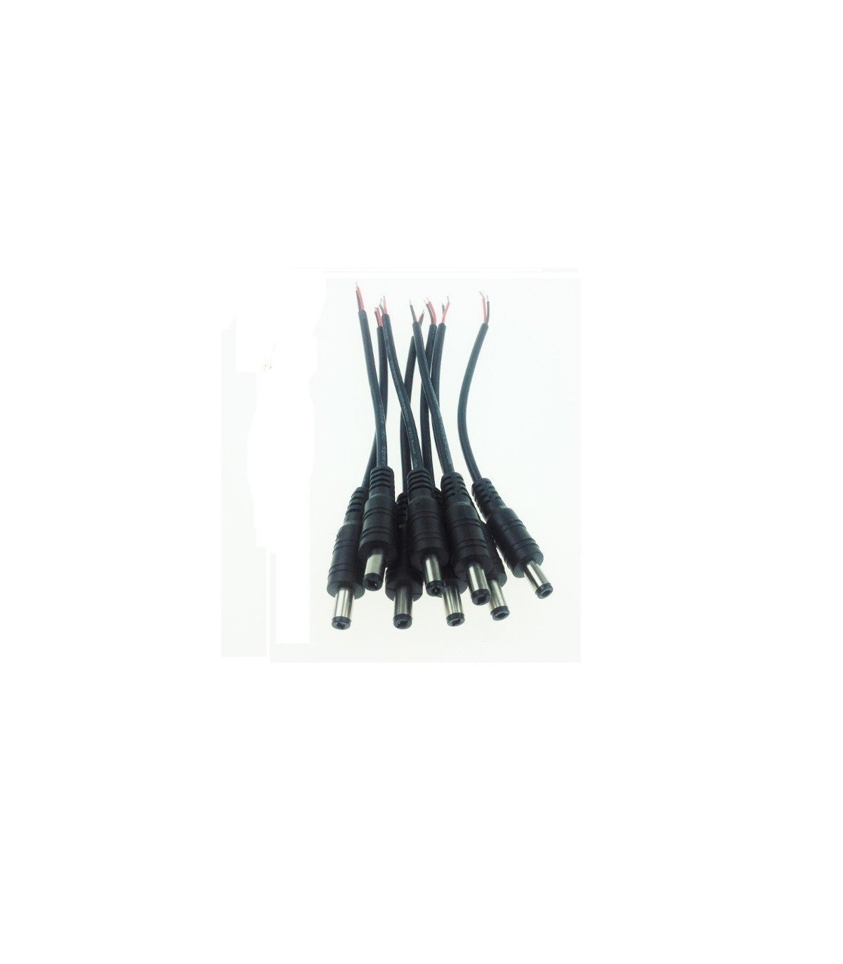 Conector para tiras LED DC macho.