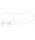 Conector para tiras LED DC macho.