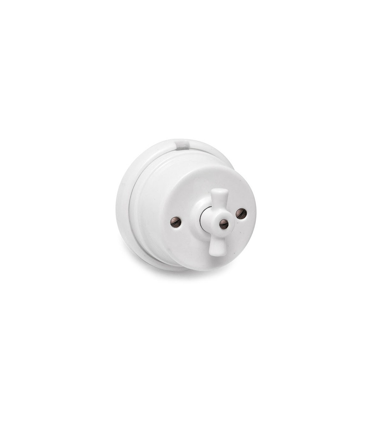 Conmutador Lazo Porcelana Serie Vintage 10A 250V