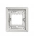 Marco 1 Elemento Para Empotrar IP55 Gris Simon 44 Aqua