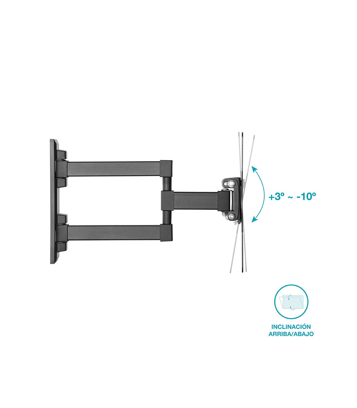 Soporte de TV con brazo doble 23" / 42"