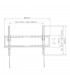Soporte de TV Inclinable 37" / 70"