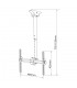 Soporte de TV de Techo 32" / 55"