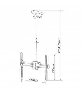 Soporte de TV de Techo 32" / 55"