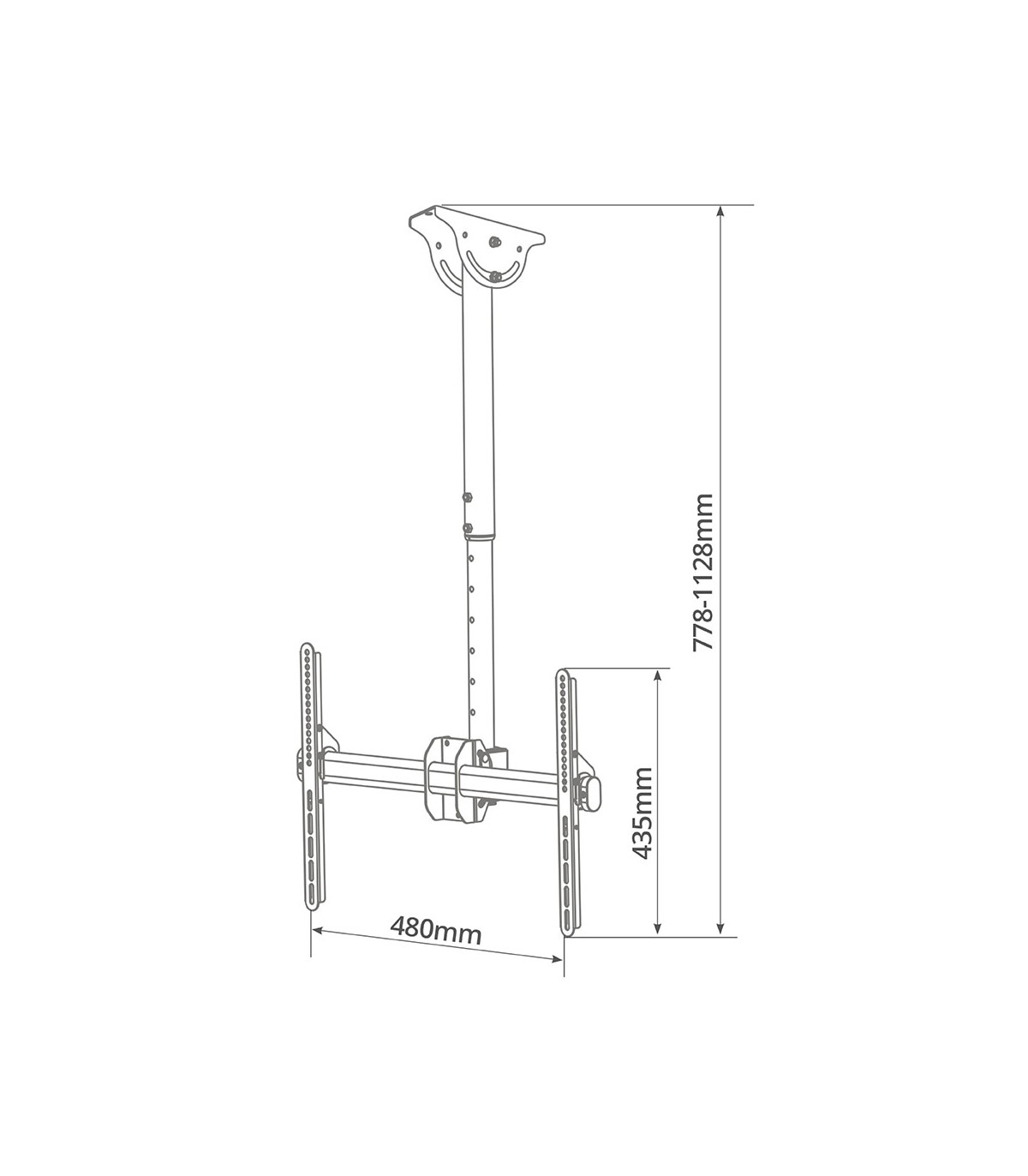 Soporte de TV de Techo 32" / 55"