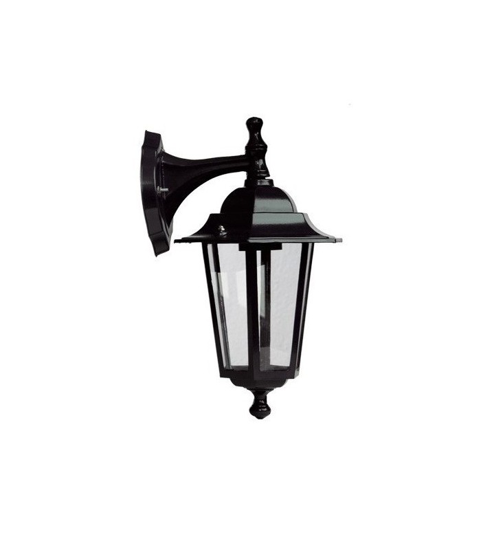 Farol aluminio brazo por arriba E27 IP44 SERIE ALMA