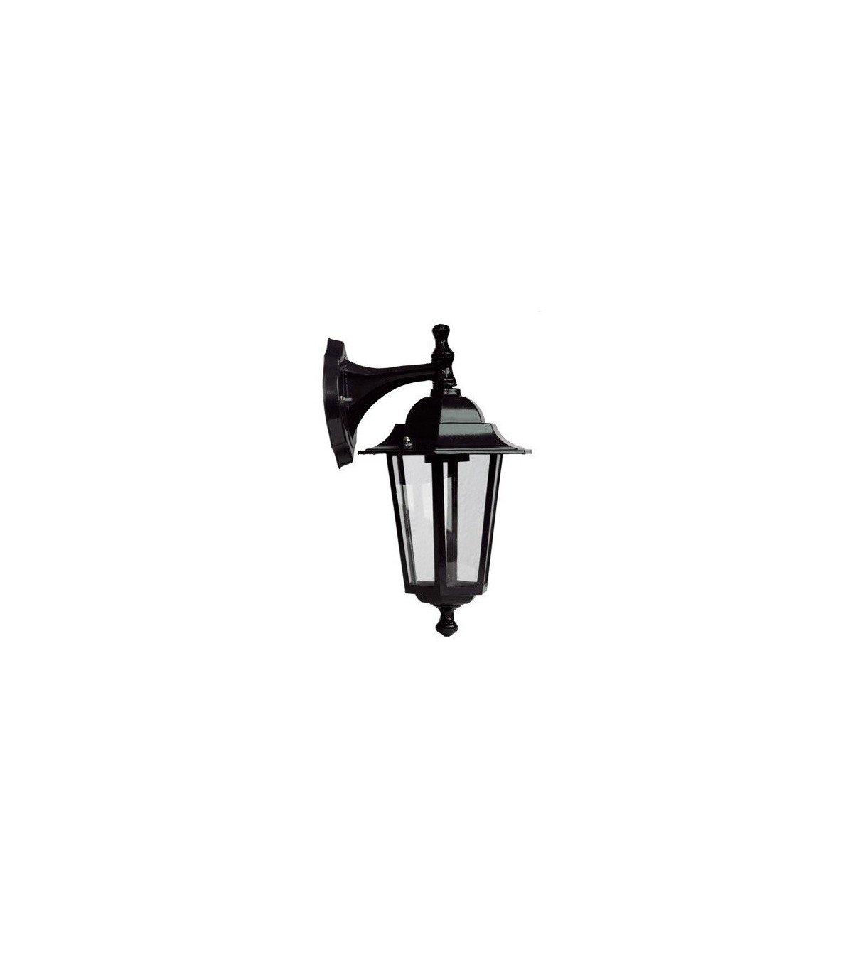 Farol aluminio brazo por arriba E27 IP44 SERIE ALMA