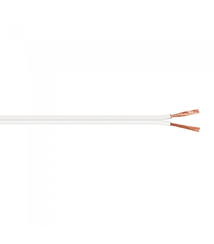 Cable Paralelo Blanco Polarizado 2x1mm² (Metro)