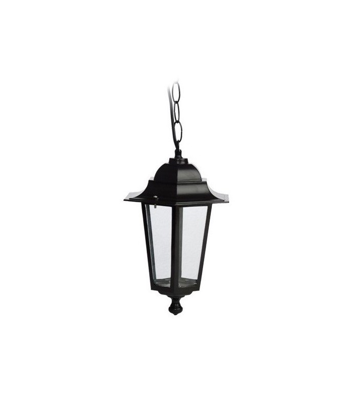 Farol aluminio colgante E27 IP44  SERIE ALMA